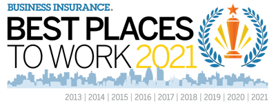 Award Badge for Best Places to Work 2021