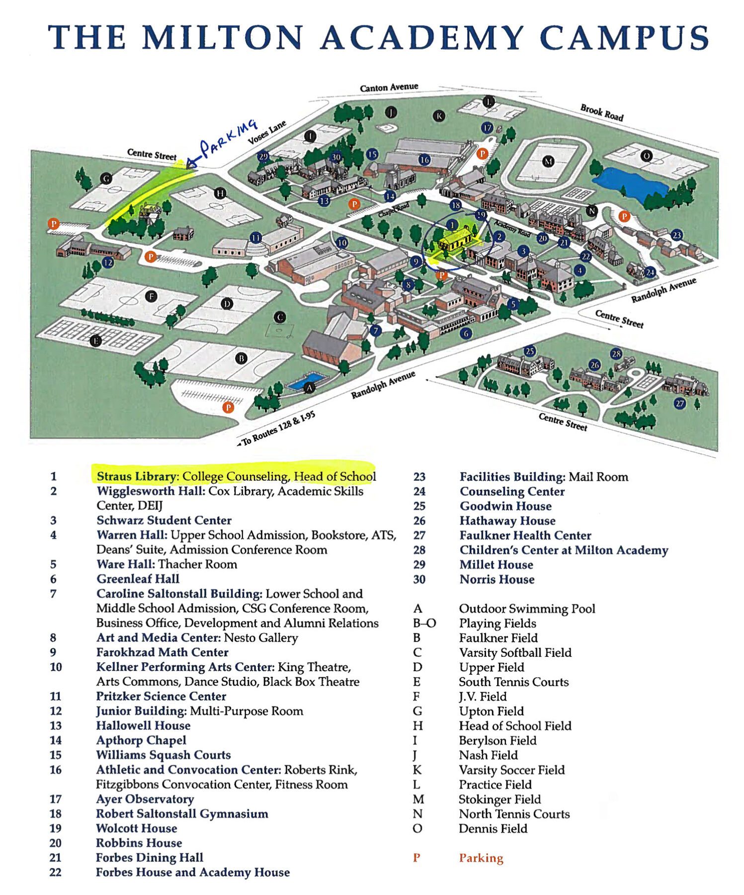 Cover image of the Milton Academy campus for Cranberry Group