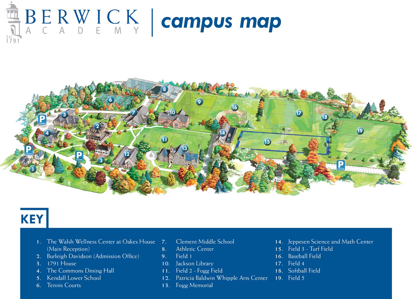 Photo of Berwick Academy School Map